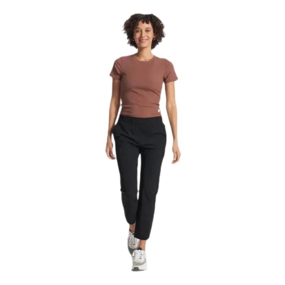 NWT Vuori Wayfarer Pants Tapered Women’s X- Small MSRP $98 Black - Picture 10 of 11